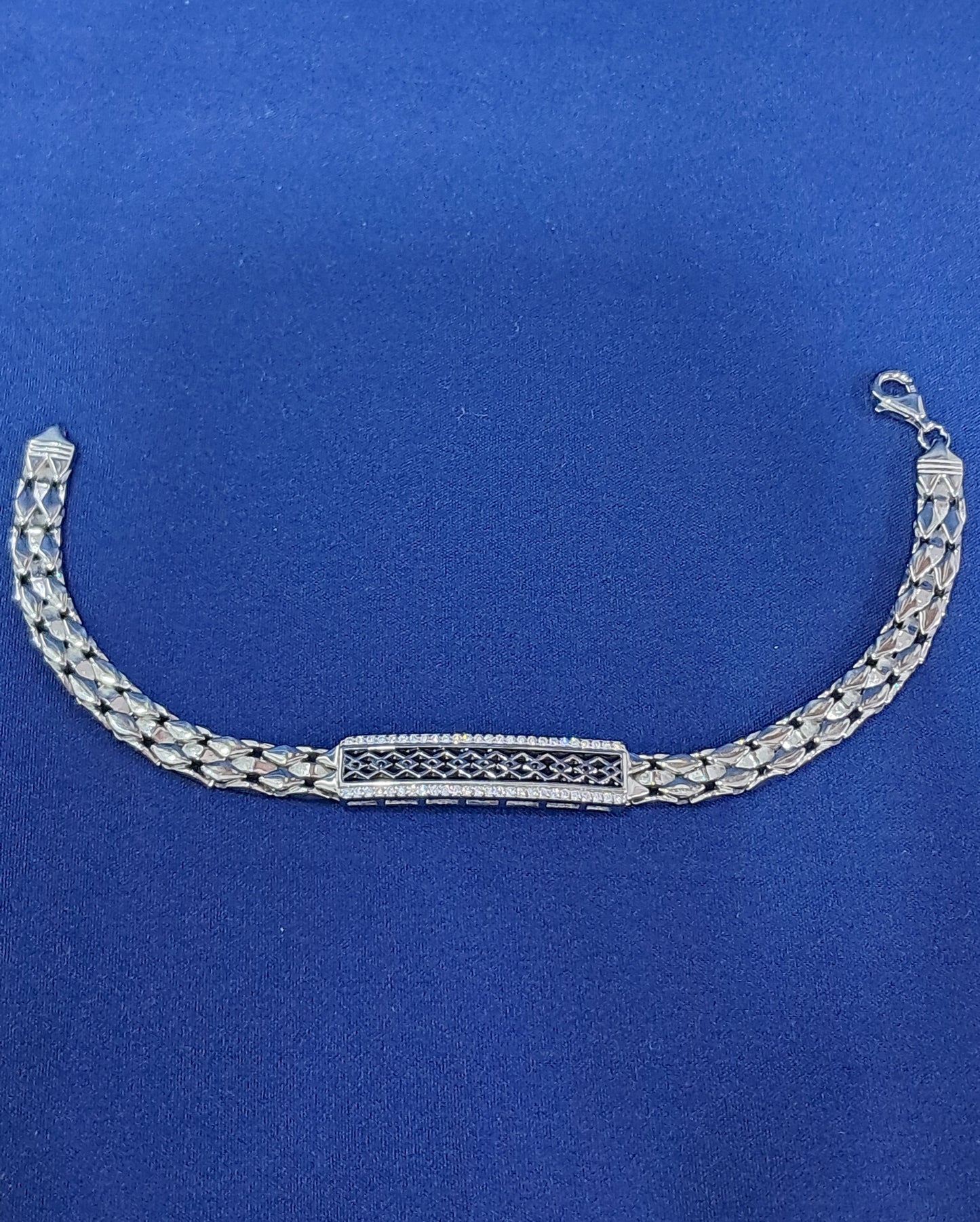 925 silver aesthetic men's bracelet