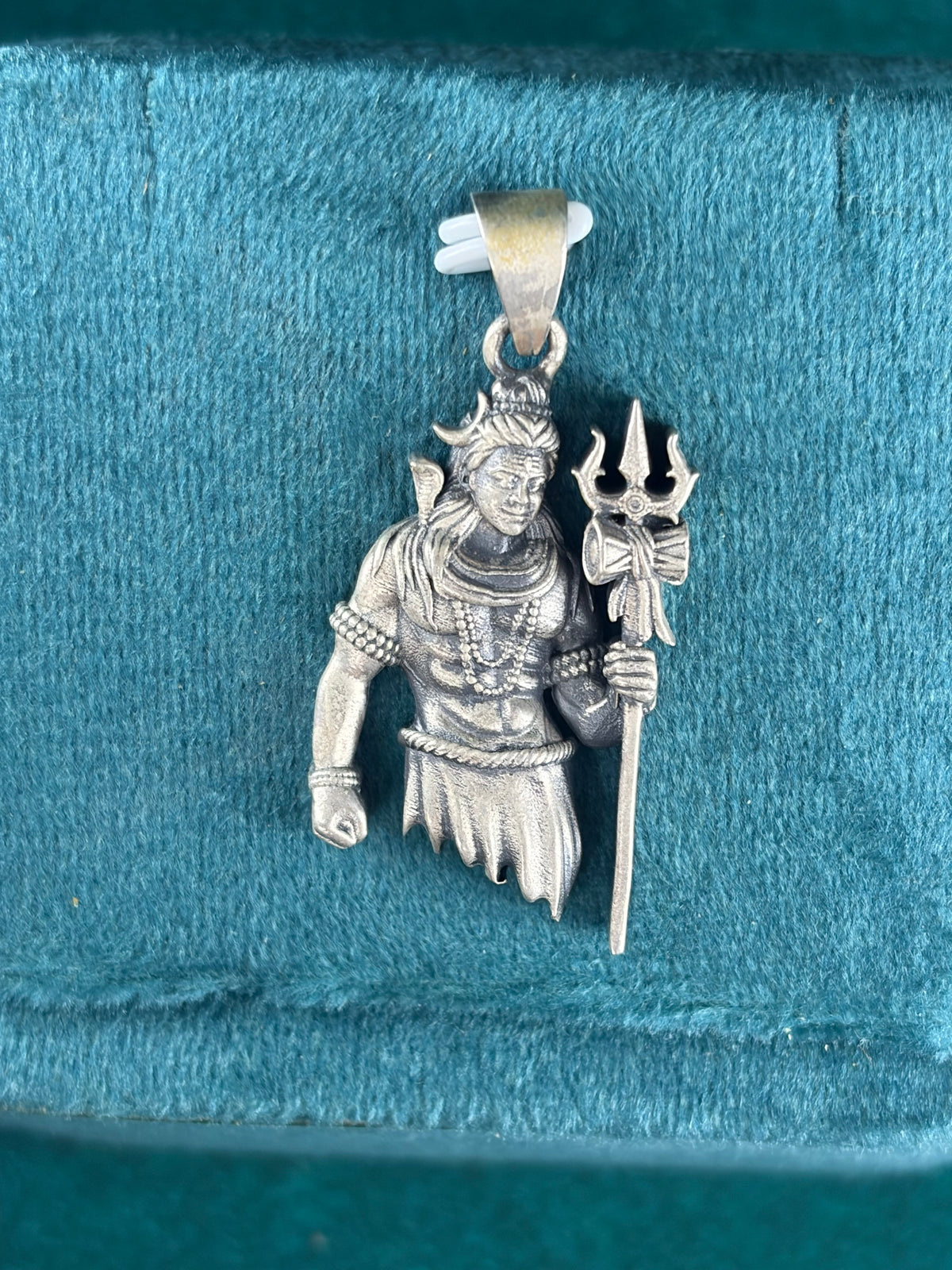 Shiva Pendant – Trishul Staff, 925 Silver