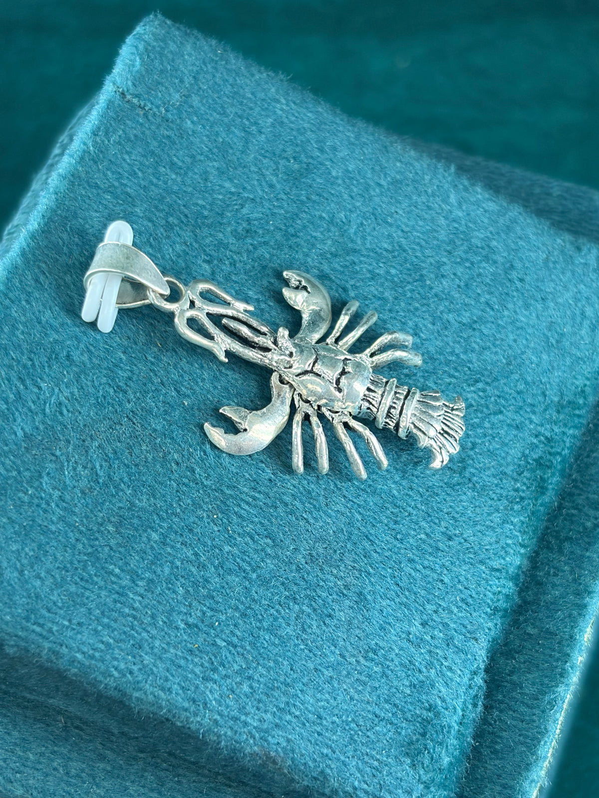 Lobster Movable Pendant, 925 Silver