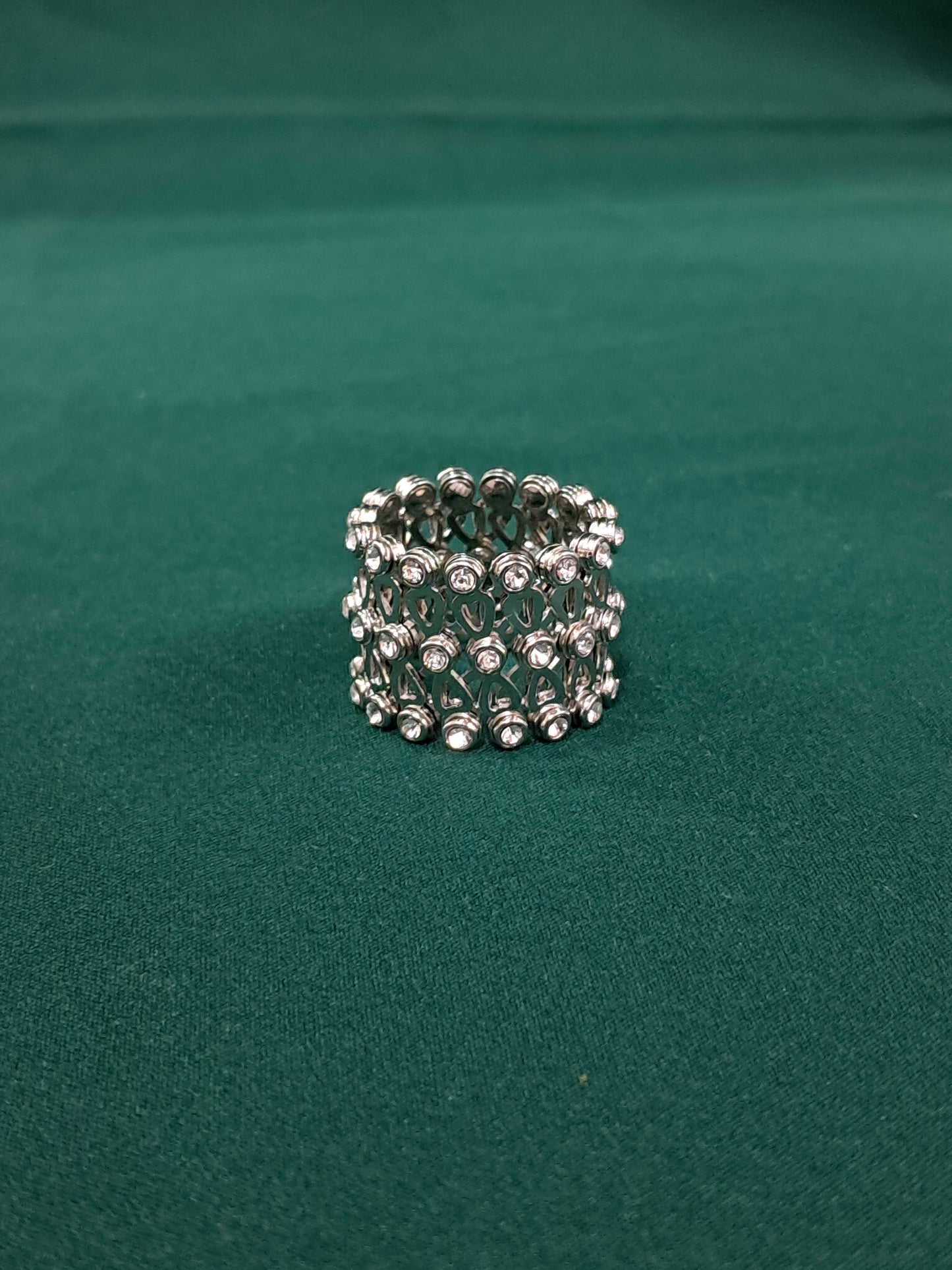 Fancy 925 sterling silver Ring cum Bracelet