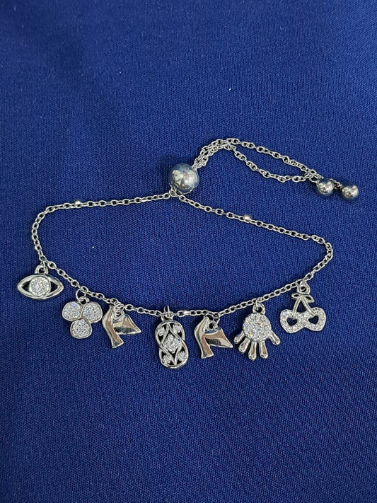 925 sterling silver adjustable bracelet