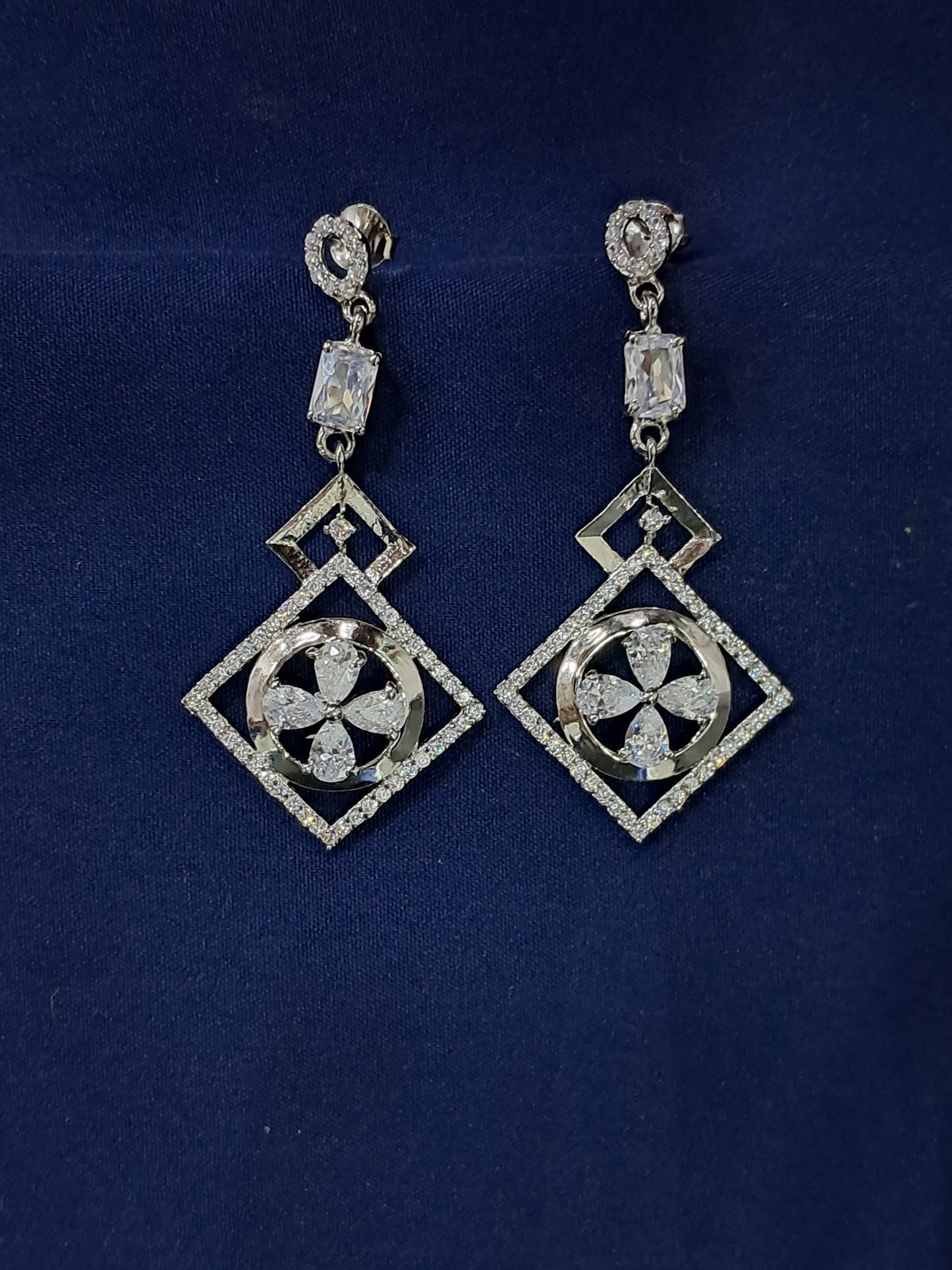 925 sterling silver fancy earrings