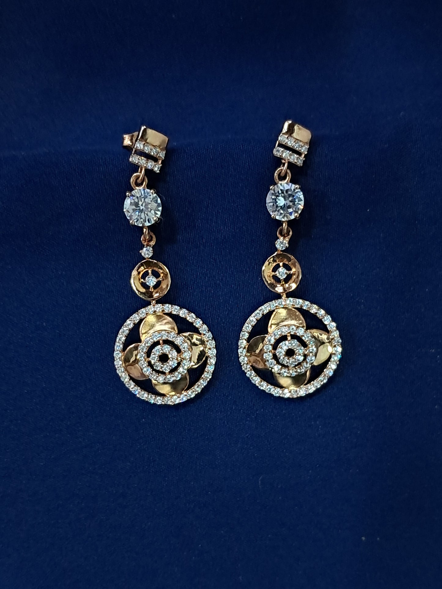 925 silver trendy earrings