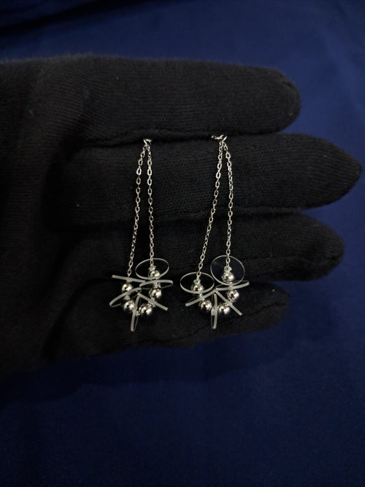 Stunning 925 silver earrings