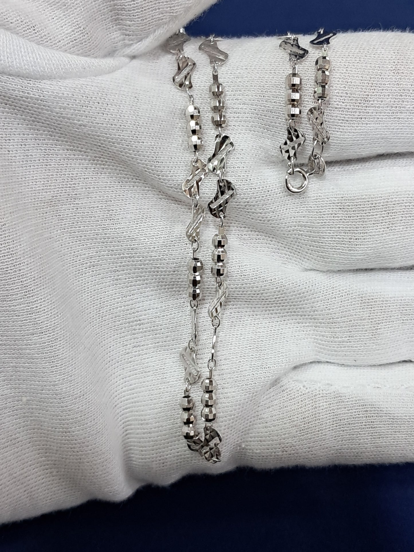 Fancy silver chain