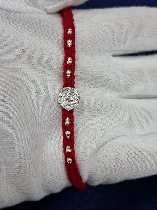 Classic Silver Rakhi