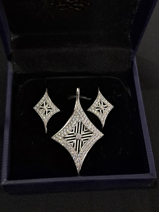 Latest 925 pendant set