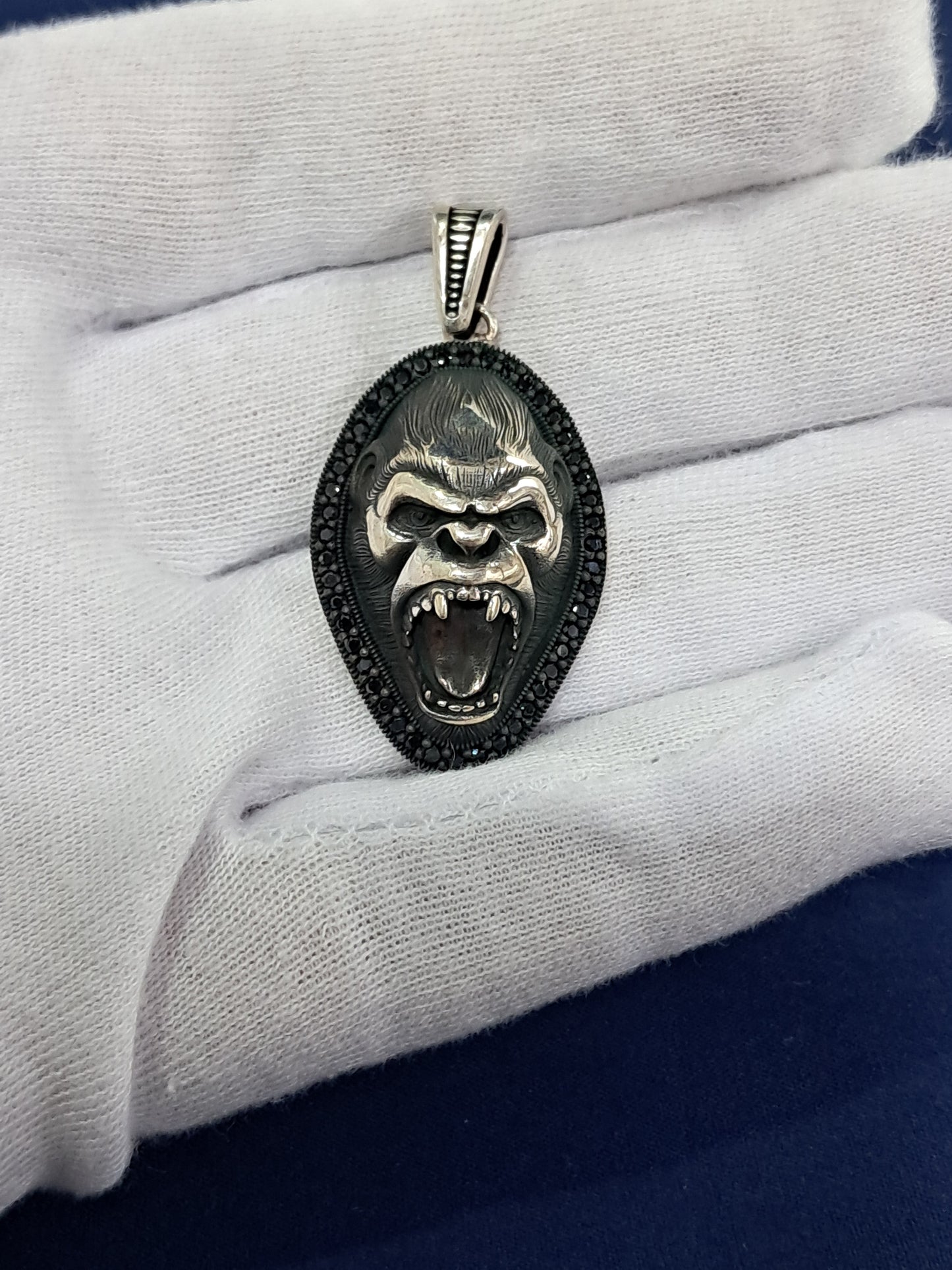 Kong 925 silver pendant