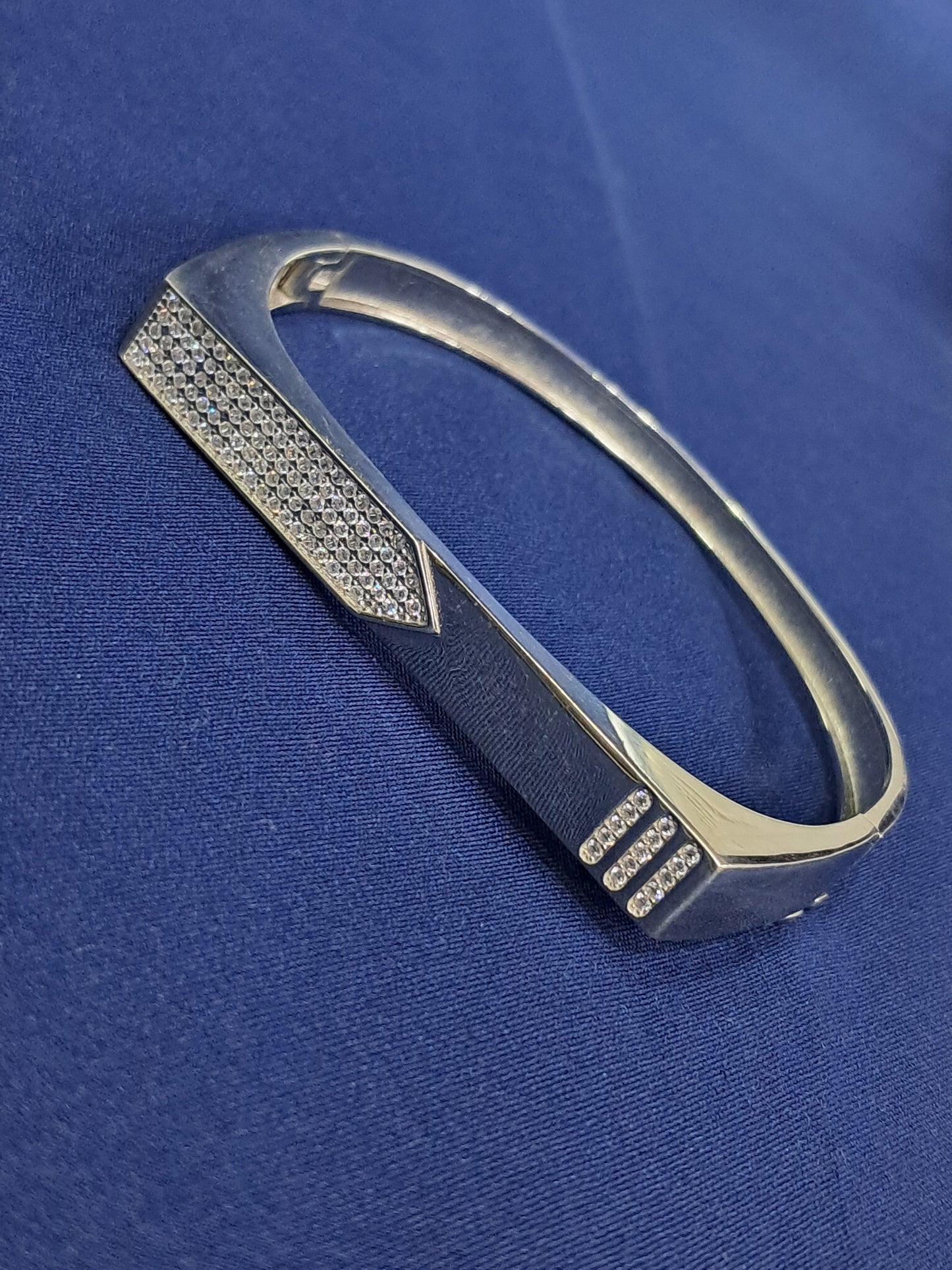 Stylish 925 silver kada bracelet