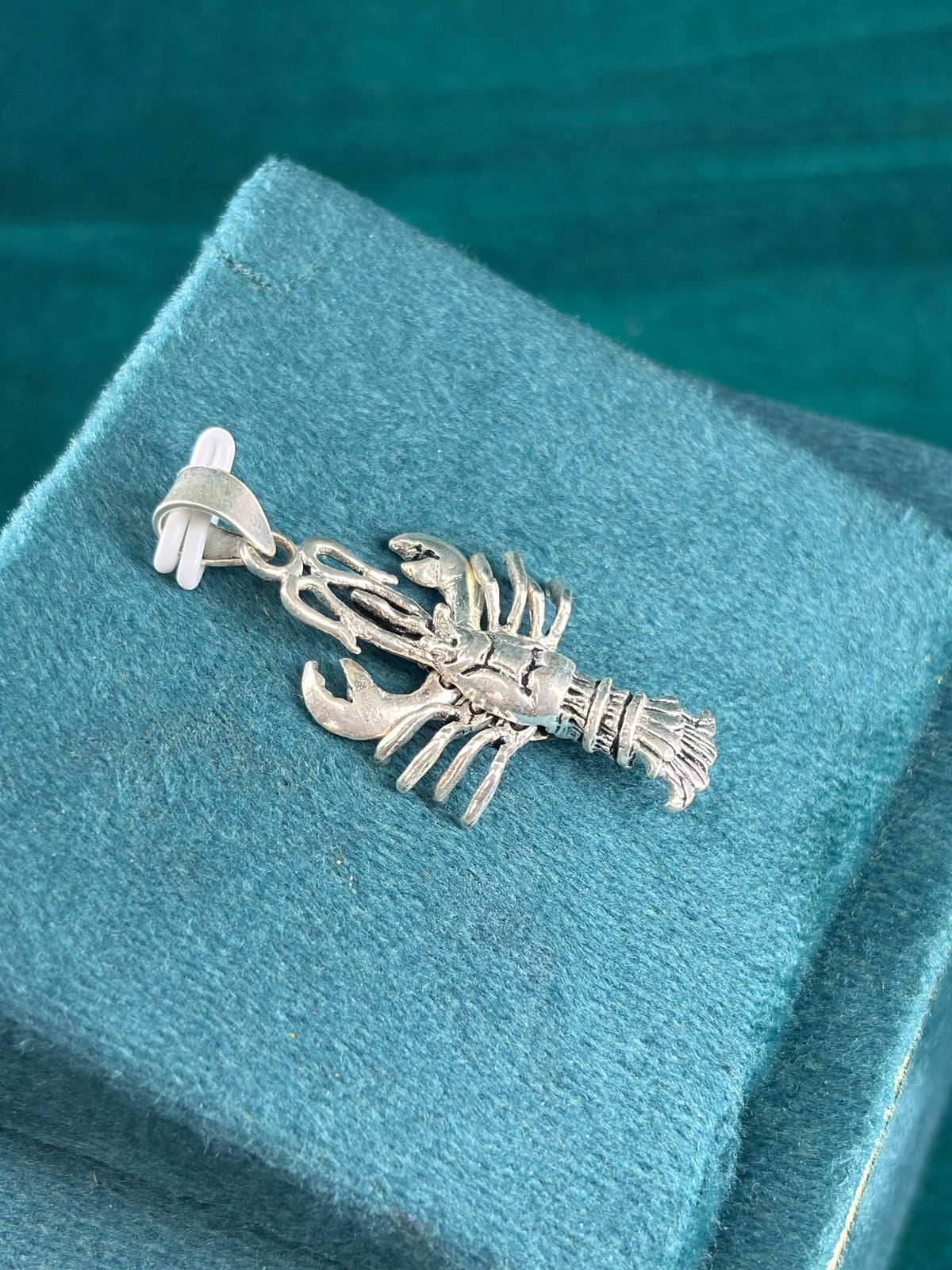 Lobster Movable Pendant, 925 Silver