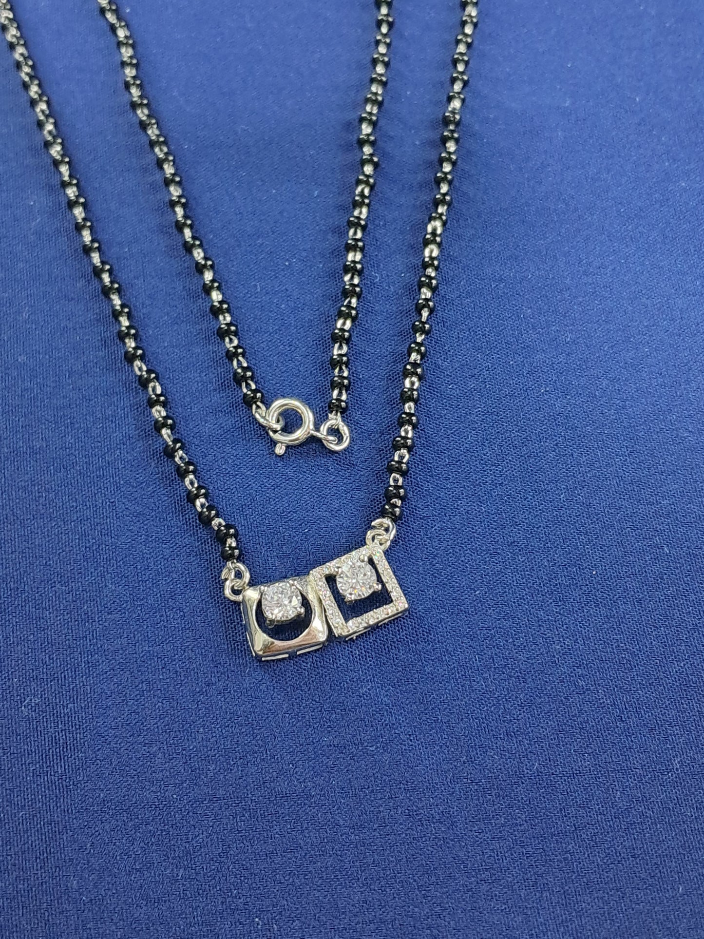 Fancy 925 silver Mangalsutra